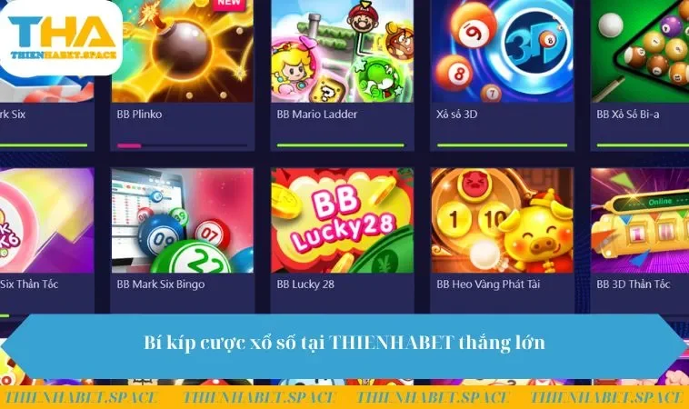 Bí kíp cược xổ số tại THIENHABET thắng lớn