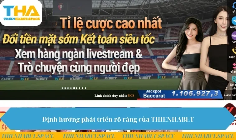 Định hướng phát triển rõ ràng của THIENHABET