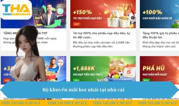 Bộ khuyến mãi hot nhất tại nhà cái