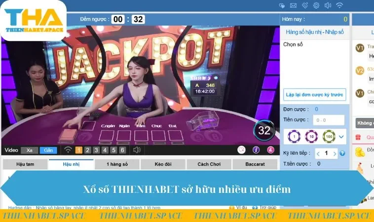Xổ số THIENHABET sở hữu nhiều ưu điểm